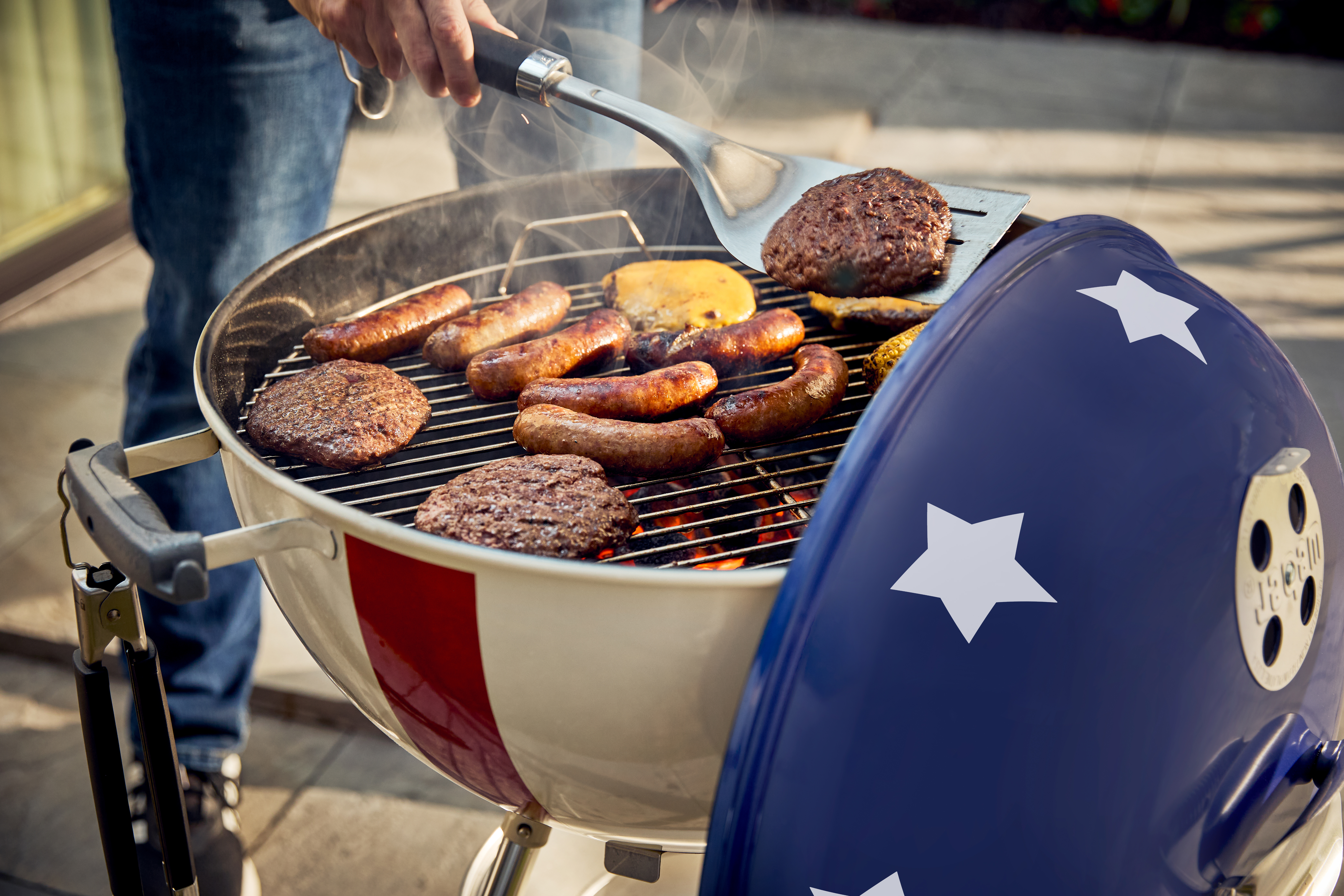 Weber 22” Star-Spangled Kettle